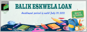 Balik Eskwela Loan